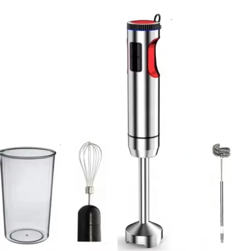 

4 in 1 hand mixer variable speed control belt 304 stainless steel mixing rod