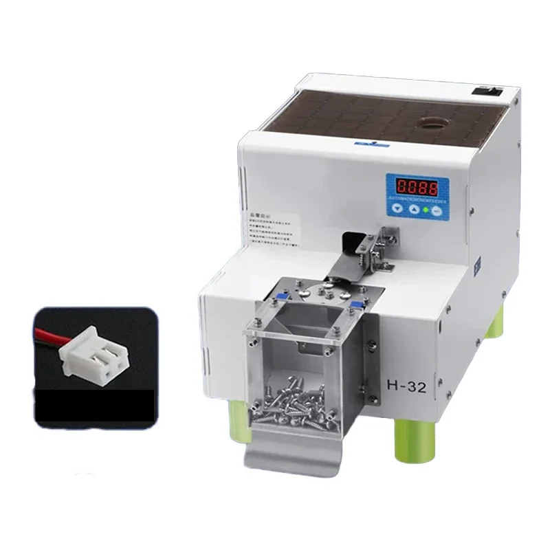 Hardware Store Automatic Screw Counting Machine H32 Screw Counter 1.0-5.0 Adjustable Rail Arrange Calculation Screw Conveyor