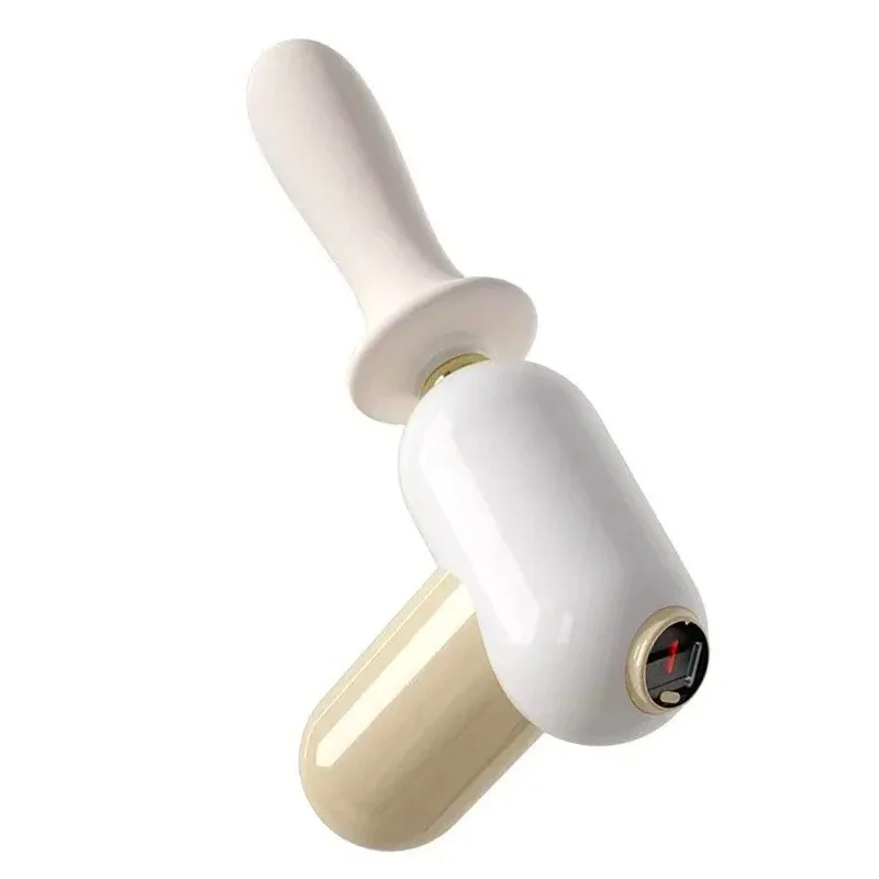 Portable Mini Thrust Stimulator Quiet Waterproof Silicone Toy USB Rechargeable G-Spot Intimate Massager for Women