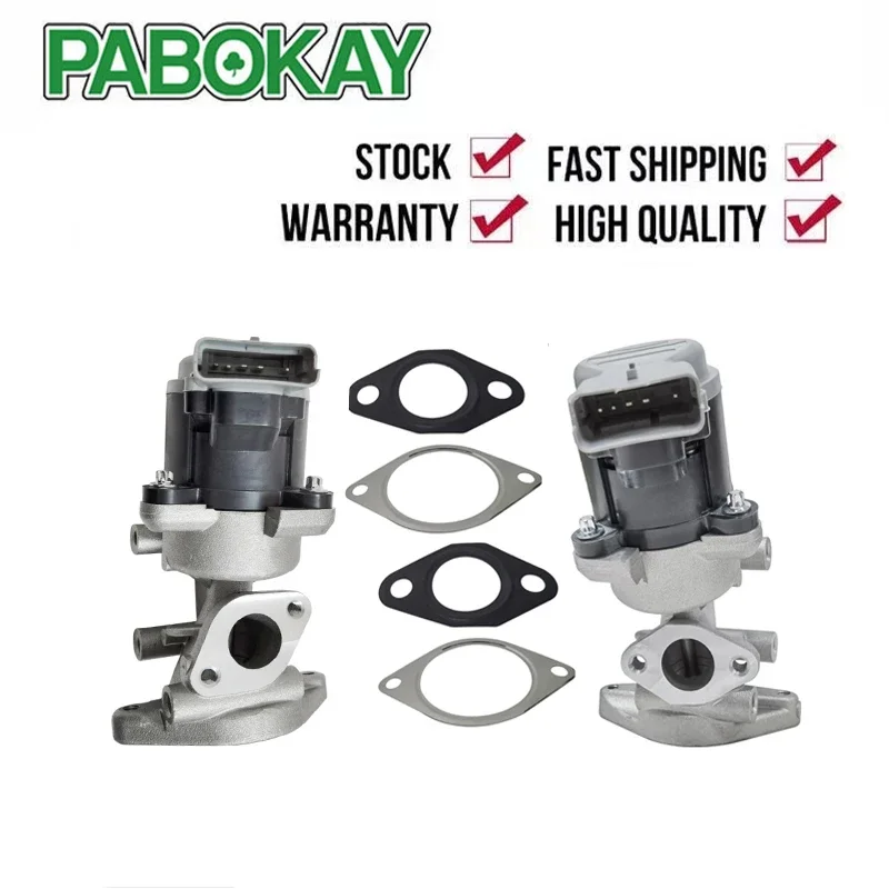 

2 Pieces x Front Left/Right EGR Valves For Land Rover Discovery MK3 2.7 TD (2004-2009) LR018324 LR018323 LR006960 7H2Q9D475CF