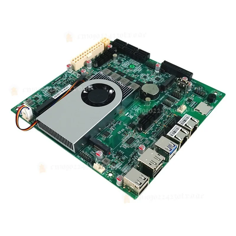 N100 Low Power ITX Motherboard Industrial Computer 6-Bay 4-LAN Soft Router NAS Storage Server 12Th Gen N150
