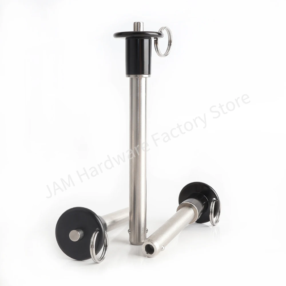 YK110 Factory Direct Quick Release Button Type Lock Pin Marine Hook Positioning Pin Spring Ball Lock Pin With Pull Ring