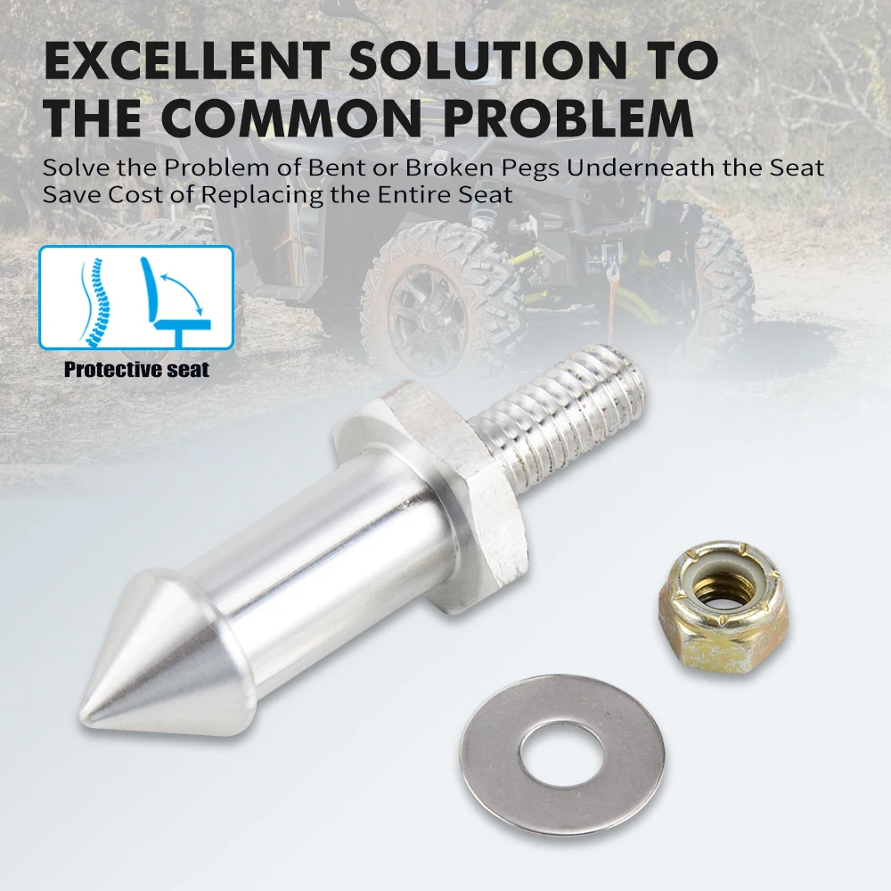 Goupille de verrouillage de siège pour Polaris ATV, pour Polaris Sportsman 570 500 800 850 XP 1000 Hawkeye300 Quad, accessoires