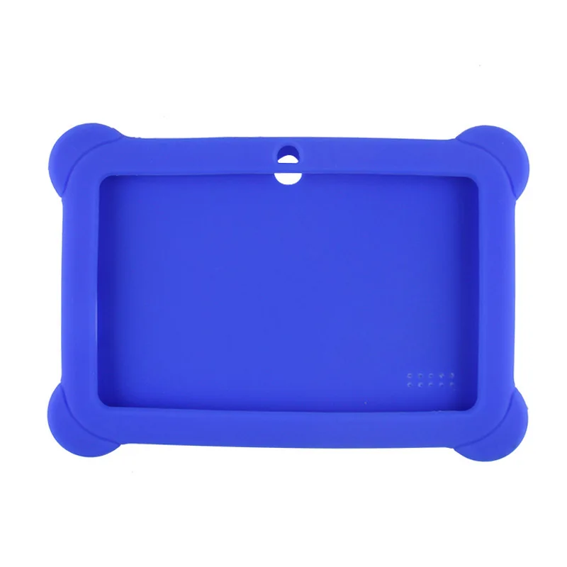 Silicone Gel Protective Back Case Cover For 7 \'\' Allwinner A33 A23 Android Tablet Q88 Flat sleeve Shockproof Case 스냅케이스 태블릿케이스