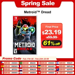 Metroid Dread Nintendo Switch Game Deals 100% Original Physical Game Card Adventure Genre for Nintendo Switch Game Console