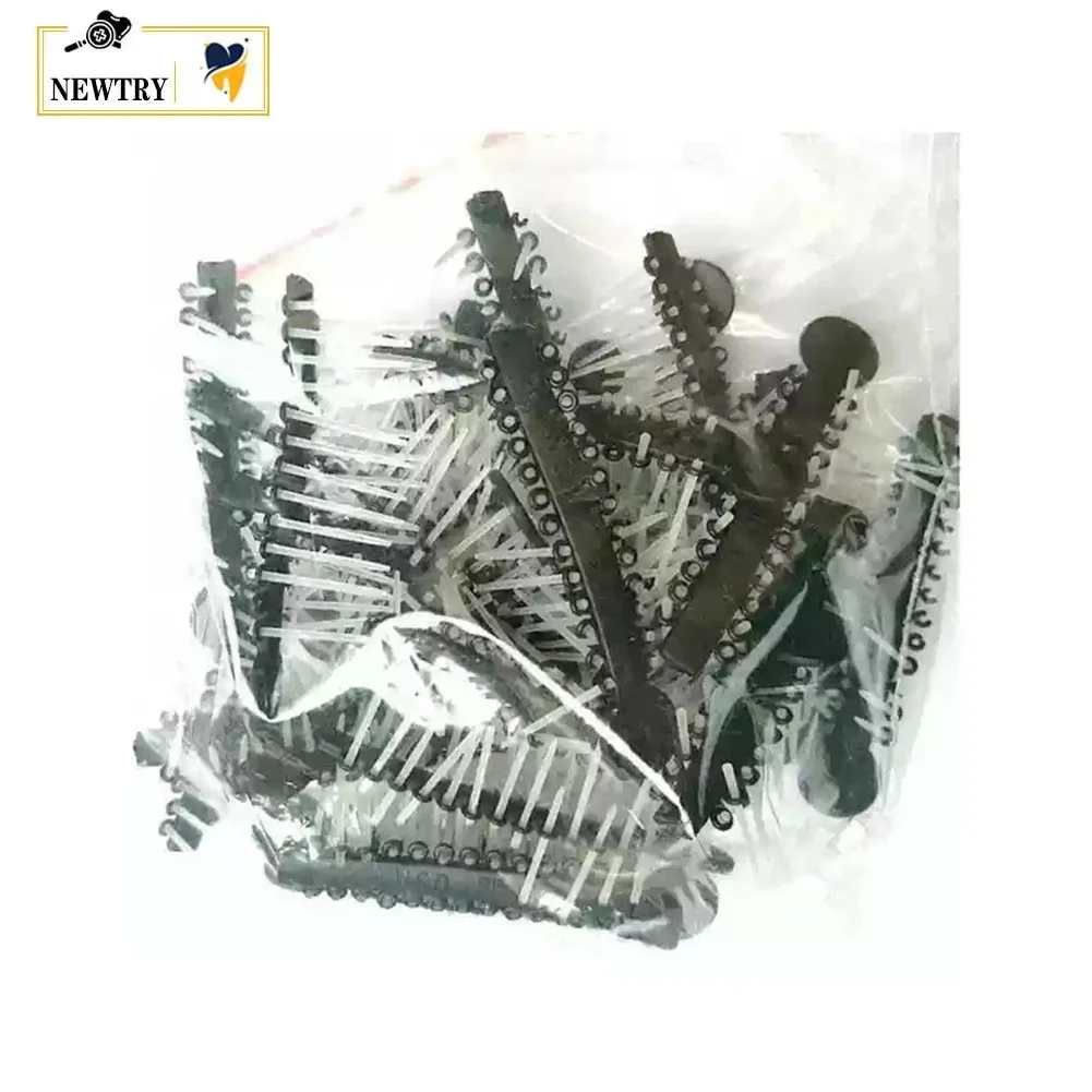 

Dental Fiber Post High Intensity 50Pcs Quartz Glass Fiber Resin Posts Dental Root Canal Pile Tooth Restorative Filling Materials