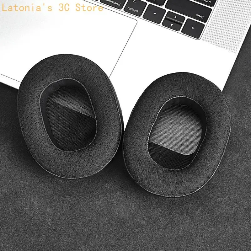 Schaumstoff-Mesh-Ohrpolster-Set für 600Pro Gaming-Headsets, erfrischender täglicher Komfort – Detail 3