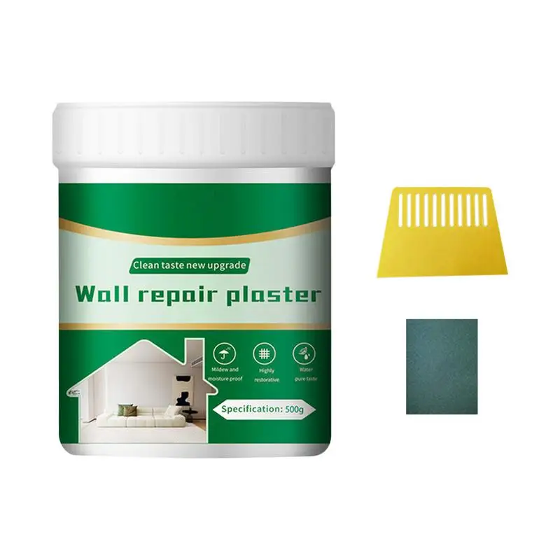 

Паста для ремонта стен Быстросохнущий долговечный комплект для ремонта гипсокартона Удобный инструмент для ремонта гипсокартона Набор для ремонта стен со скребком для