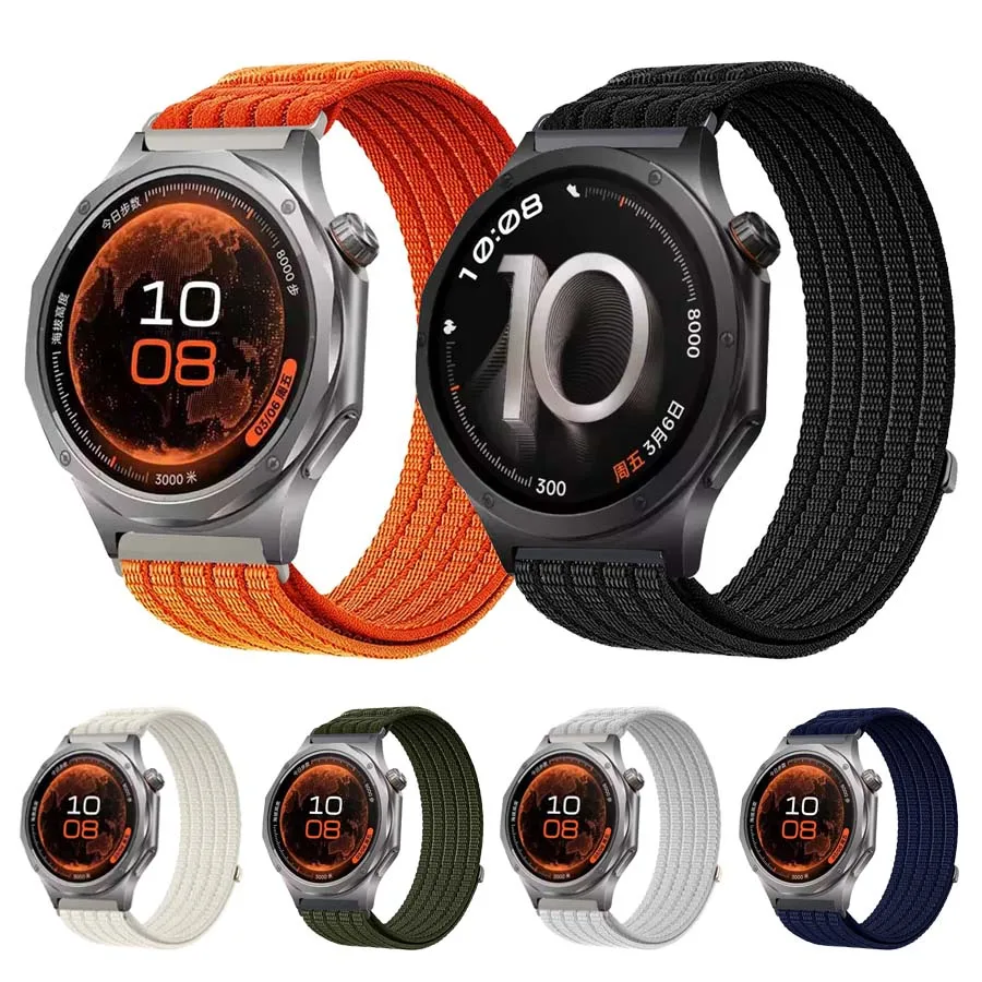 Für OPPO Watch X3 X2 S 4 Pro Armband Nylon-Schlaufenarmband für OnePlus Watch 4 3 2 2R Smartwatch-Armband für Realme Watch 5 3 S Pro.