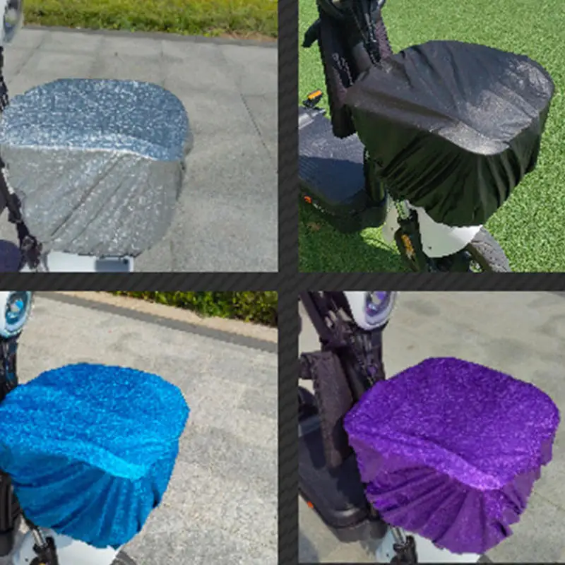Electric Bike Front Basket Rain Cover Bike Motorcycle Cover Bicycle Basket Waterproof Dustproof Sunscreen Bag Protector