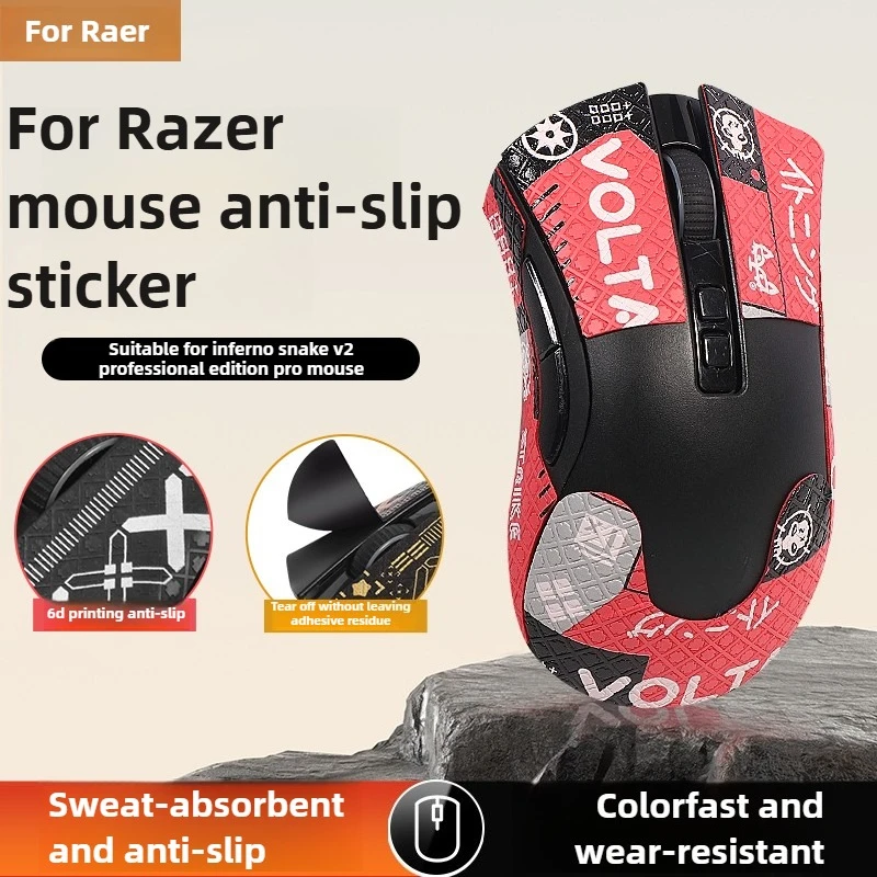 

Durable Anti-Slip Grip Tape & Breathable Sweat-Absorbent Sticker Film For Razer DeathAdder V2 Pro - Gaming Essential