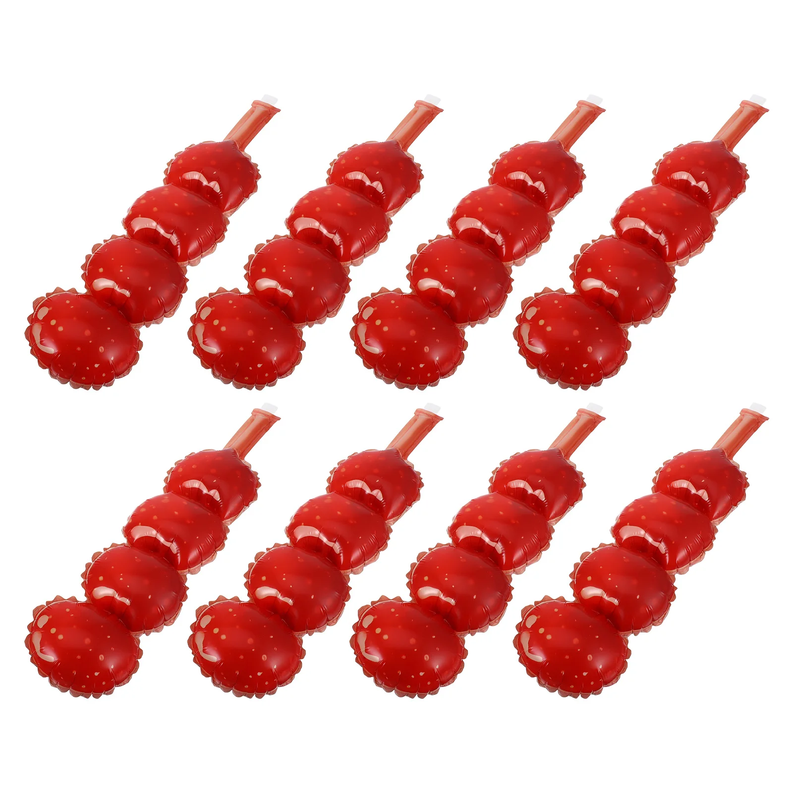 

8Pcs Creative Candied Balloons Party Decorations Snack-Themed Inflatable Ornaments Fun Food Balloons Wedding Supplies