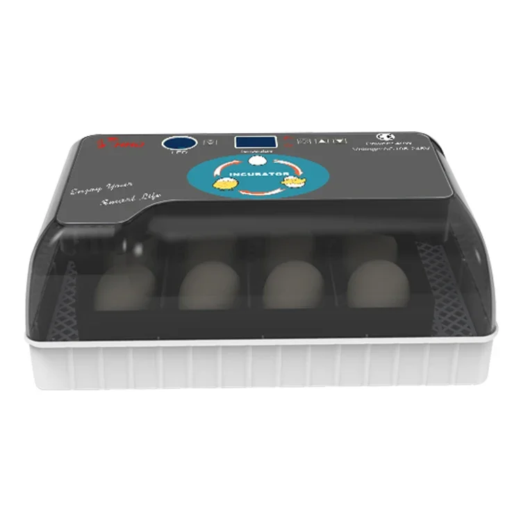 

HHD Best Seller Solar Fully Automatic Turning 12 Chicken Duck Goose Eggs Capacity Incubator Hatching Machine