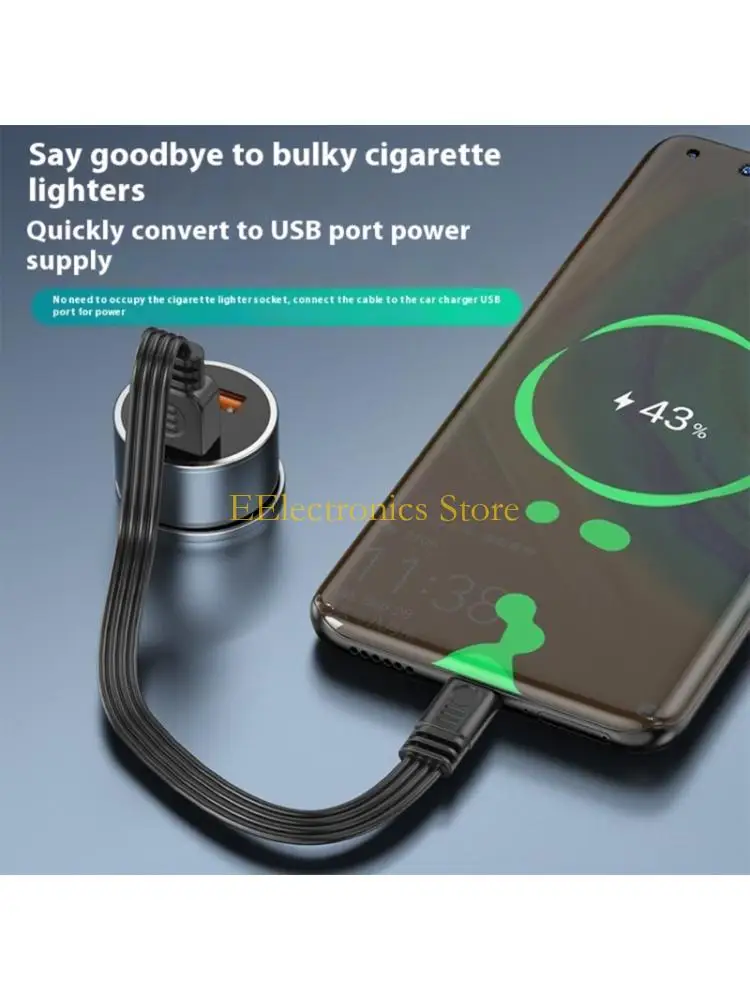 

B03C USB-кабель для преобразования USB в USB 5-контактный плоский силиконовый провод Гибкий шнур для быстрой зарядки