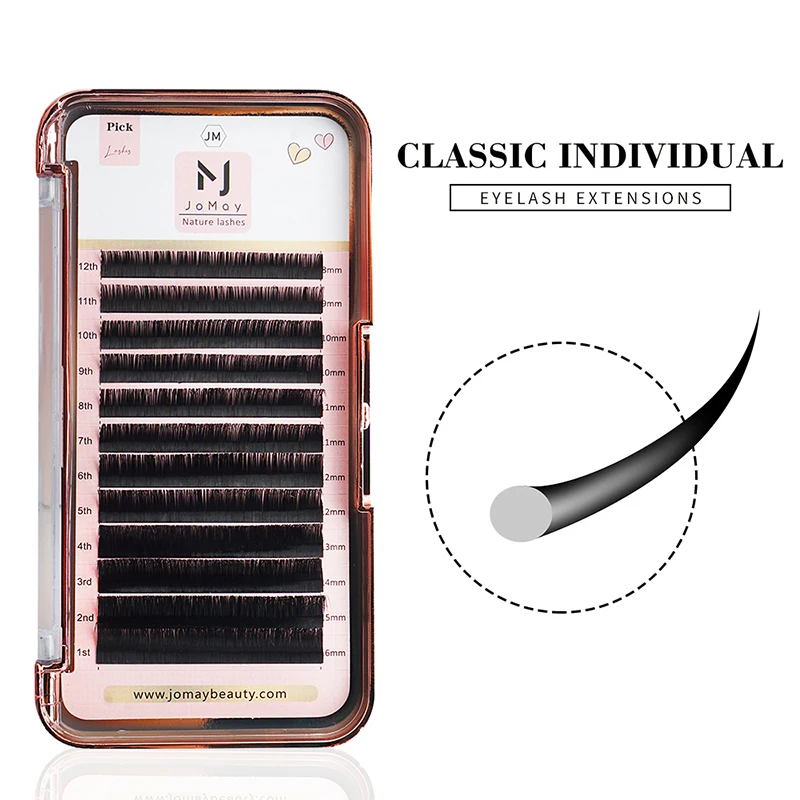 Jomay แยกขนตาต่อขยายเมคอัพ maquiagem cilios ผสมความยาวพรีเมี่ยม