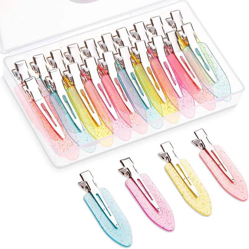 

10/20 шт., заколки для волос без следов, ручная работа, сделай сам, домашний кремовый гель, материал, зажим в виде утконоса, нижний зажим, зажим для челки, мытье, боковой зажим, женский