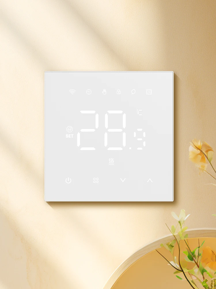 AVATTO Tuya WiFi slimme thermostaat, elektrische verwarming/waterverwarming/watergasboiler, werken met Alexa Google Home - afbeelding 2