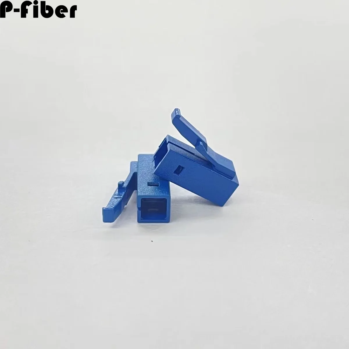 LC connector kits 1000pcs singlemode blue housing spring accessory dust cap boot optical fiber parts without ferrule