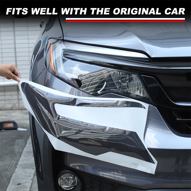 

For Honda Pilot 2016-2022 TPU Black Car Front rear Headlights Turn signal Decorative Film Sticker Car Accessories