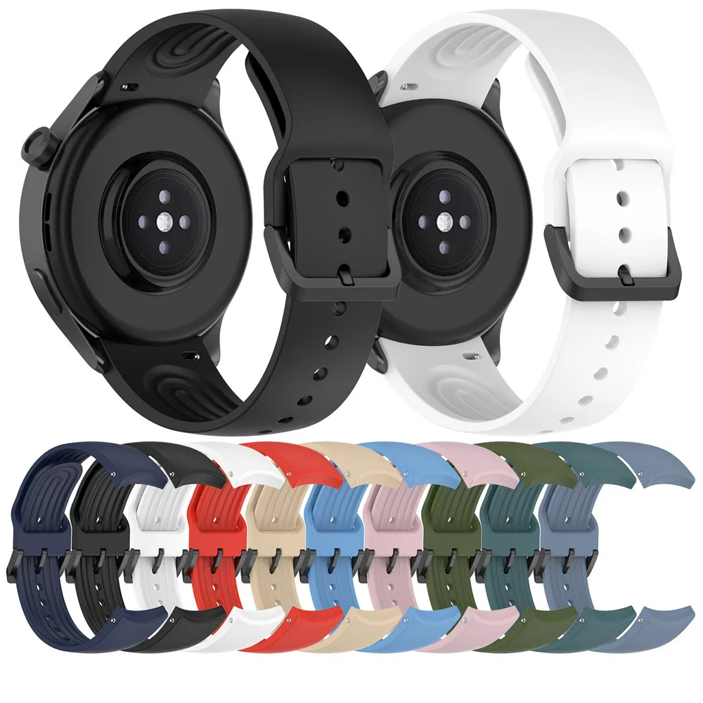 Straps For Xiaomi Watch S1 Pro Sports Silicone 22mm Watchband Strap Original Smart Wristband Bracelet Band For Mi Watch S1 Pro