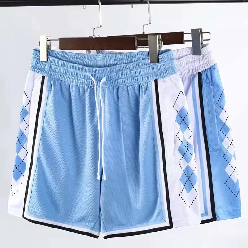 New Basketball Shorts Man Gym Outdoor Loose Breathable Training Sweatpants Fitness Men Fashionable Football Shorts Streetwear