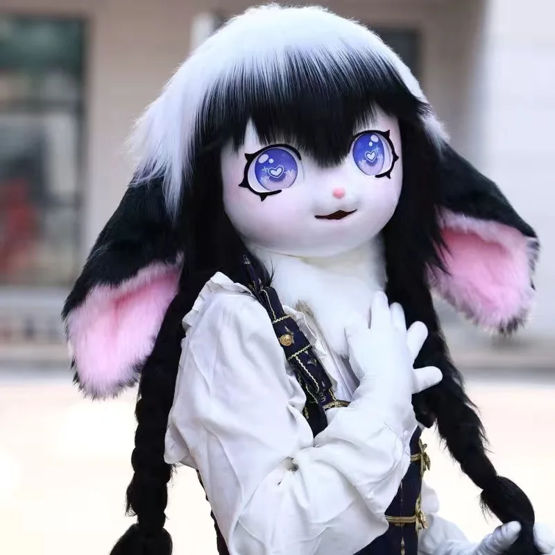 Fursuit Kigurumi Headsets Furry Cosplay Costumes Rubbit Doll Cat costumes Animal Heads Wearable Kig Headsets Animal Costumes