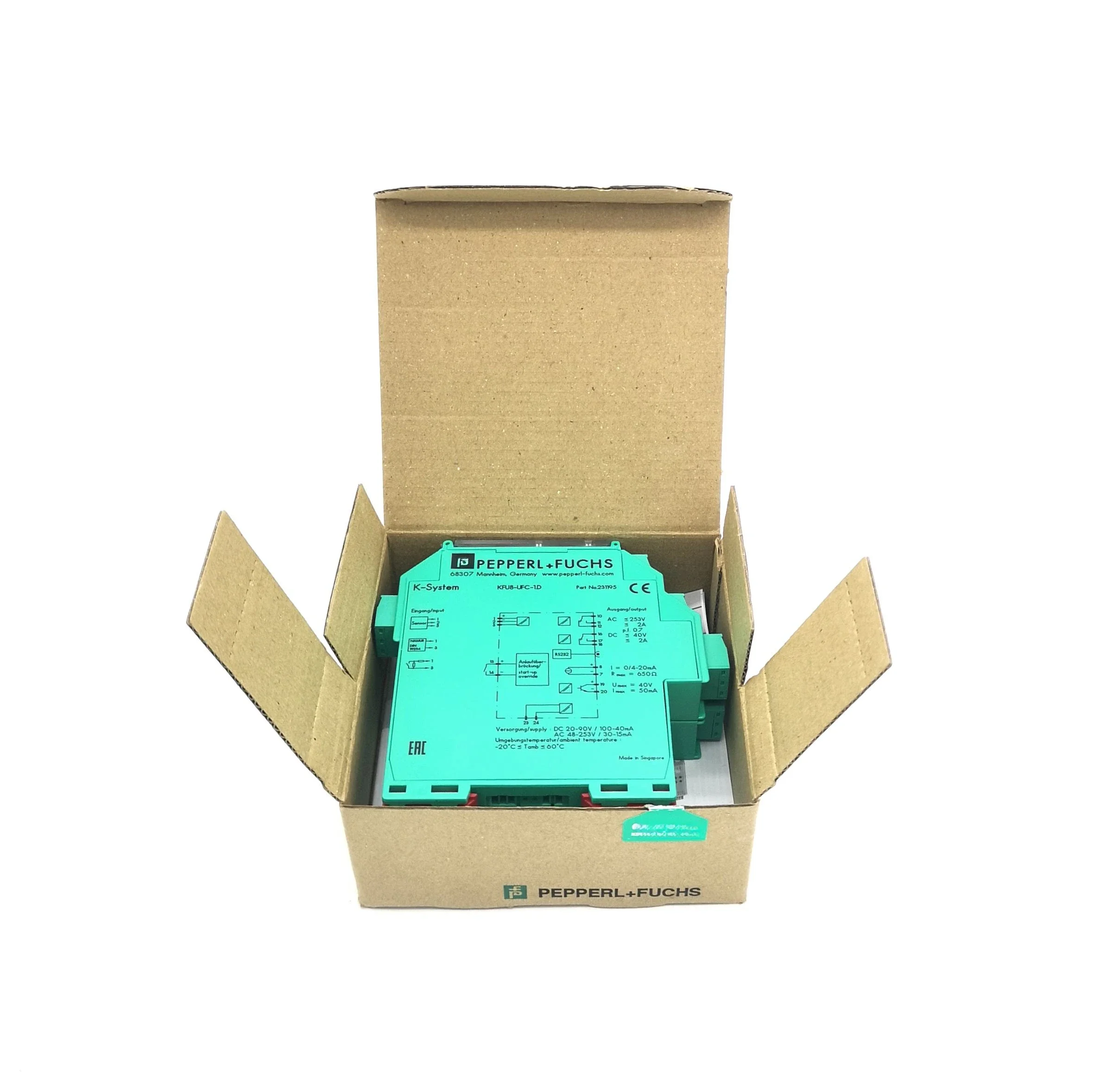 

Original PEPPERL+FUCHS P+F P&F KFD2-SOT3-Ex2 Isolated Safety Barrier