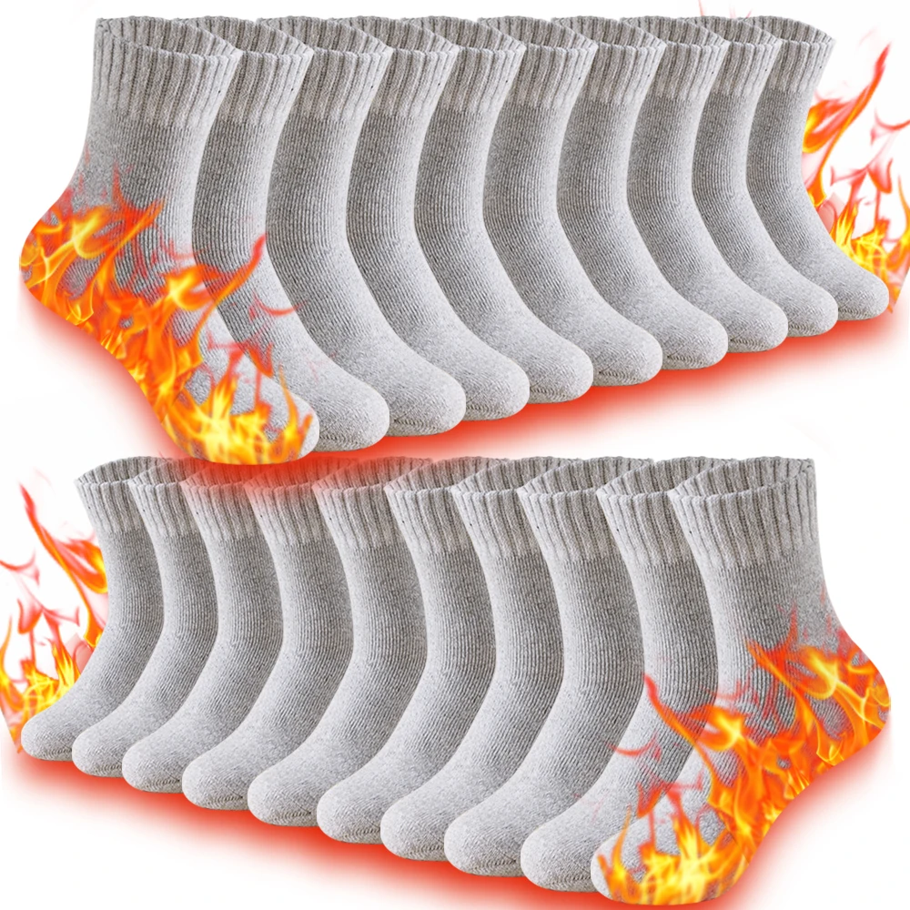 3/5 пар осенне-зимних мужских носков, толстые теплые мужские уличные супер толстые зимние ботинки, носки-полотенца, домашние напольные носки для мужчин, длинные носки
