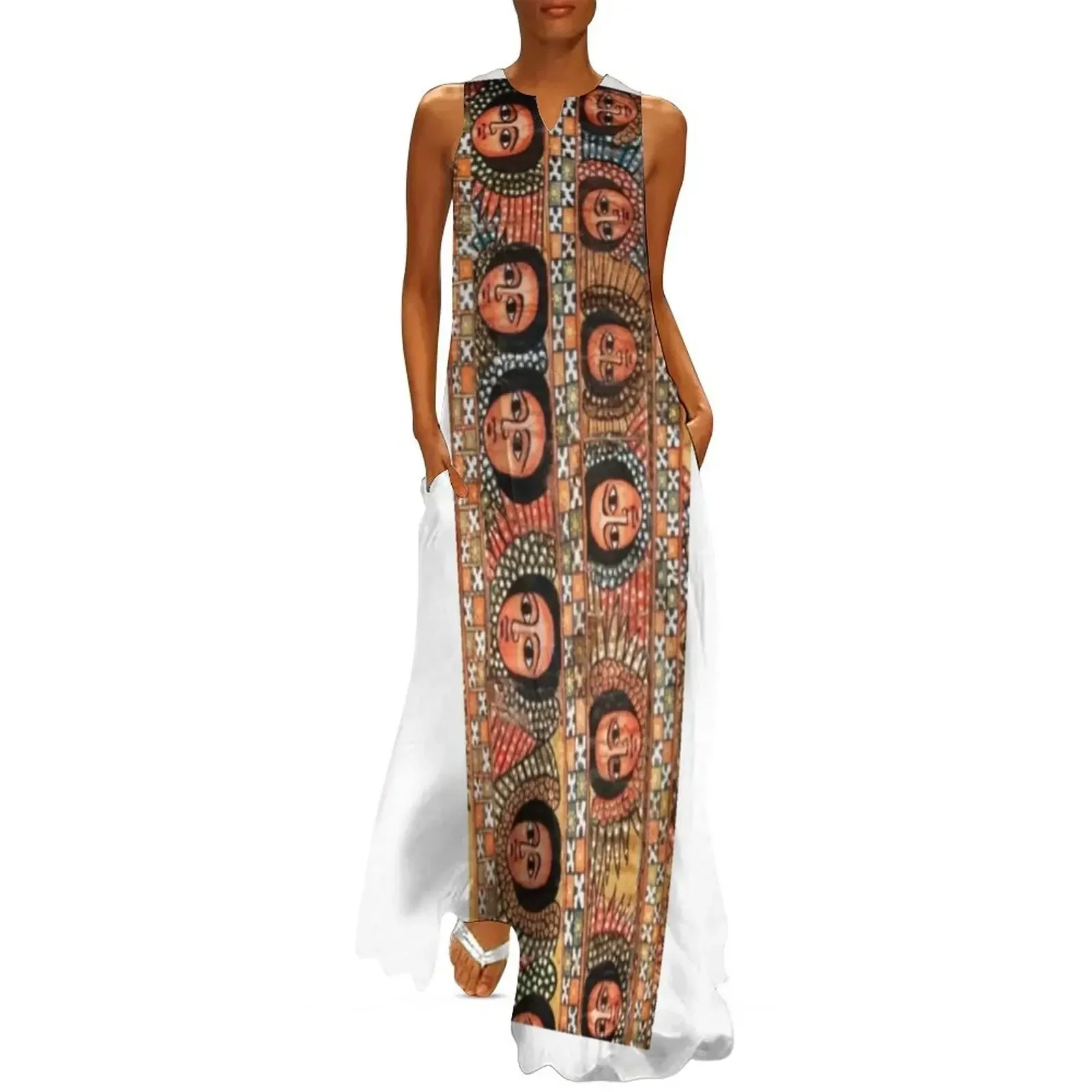

Habesha Long Dress dresses for women 2025 summer dress woman 2025 trendy Dress vintage