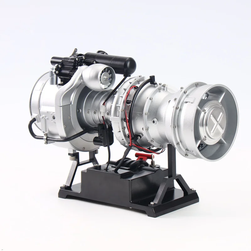 

Saturn Culture T-700 simulation Aircraft engine turboshaft engine motor drive All metal detachable assembly ornament toy gift Rc