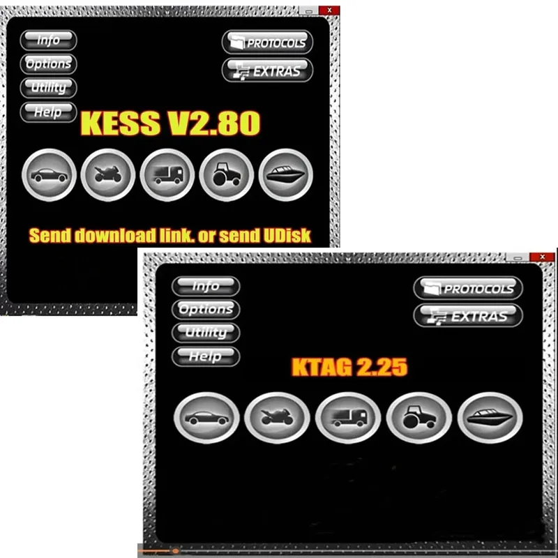 Newest Hot Sale Ksuite 2.80 ECU Programming Car Truck Bike Tractros Boat repair software Fix RSA Error for K E S S V2 V5.017