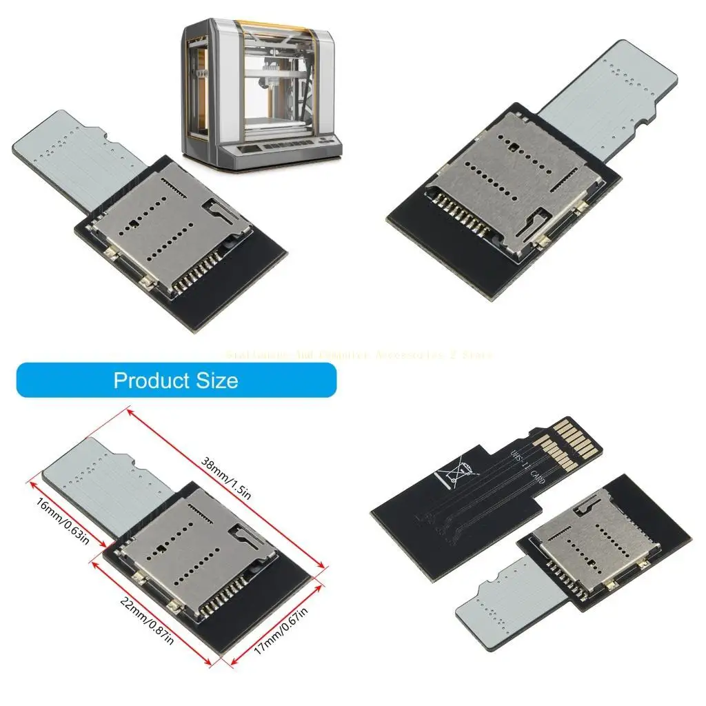 

Secure TF Card Protections Easy Insert Removal for Multiple Printer Models