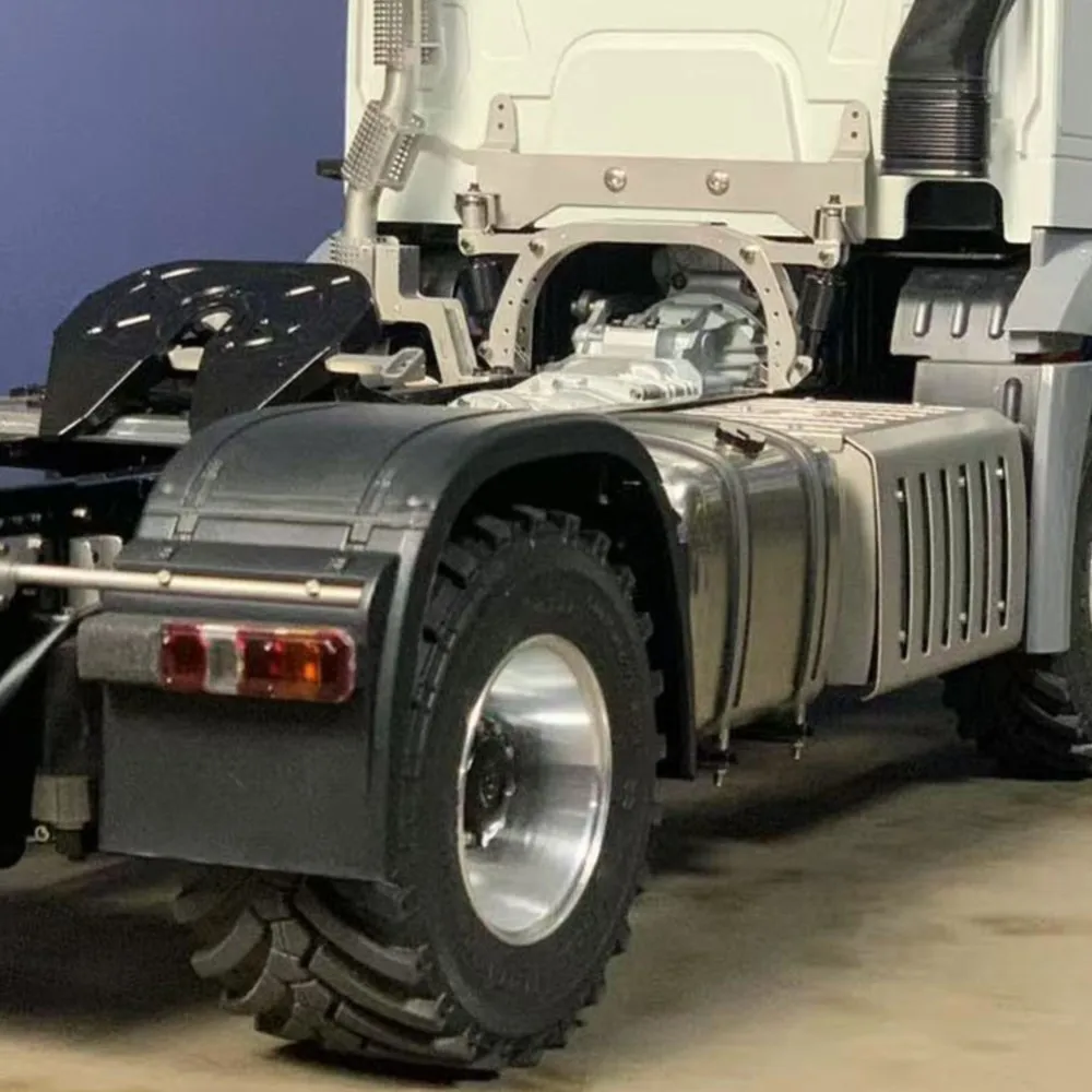 

3Speed RTR Model 1/14 Metal 4*4 Chassis RC Tractor Truck BZ L44 Remote Control Farm Vehicle Axle Lock Flysky ST8 Radio Car Toys