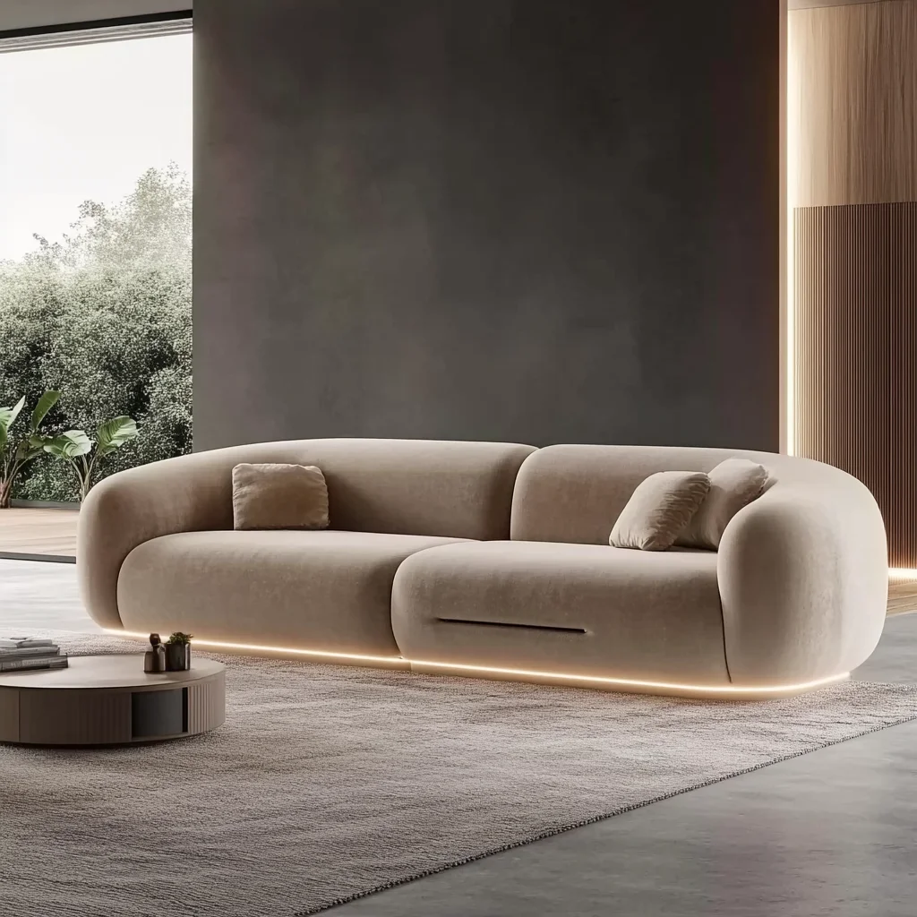#Modern Luxury Modular Sofa Fabric Velvet Couch Living Room Sectional Sofa Set