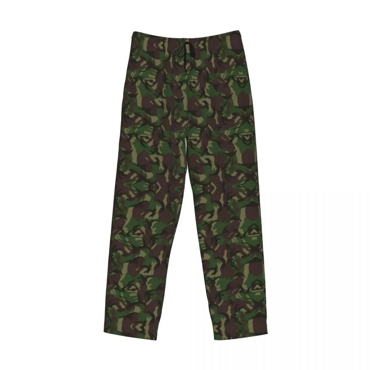 Pantalones de pijama de camuflaje DPM británicos personalizados, ropa de dormir para hombres, cintura elástica, pantalones militares de camuflaje para dormir con bolsillos