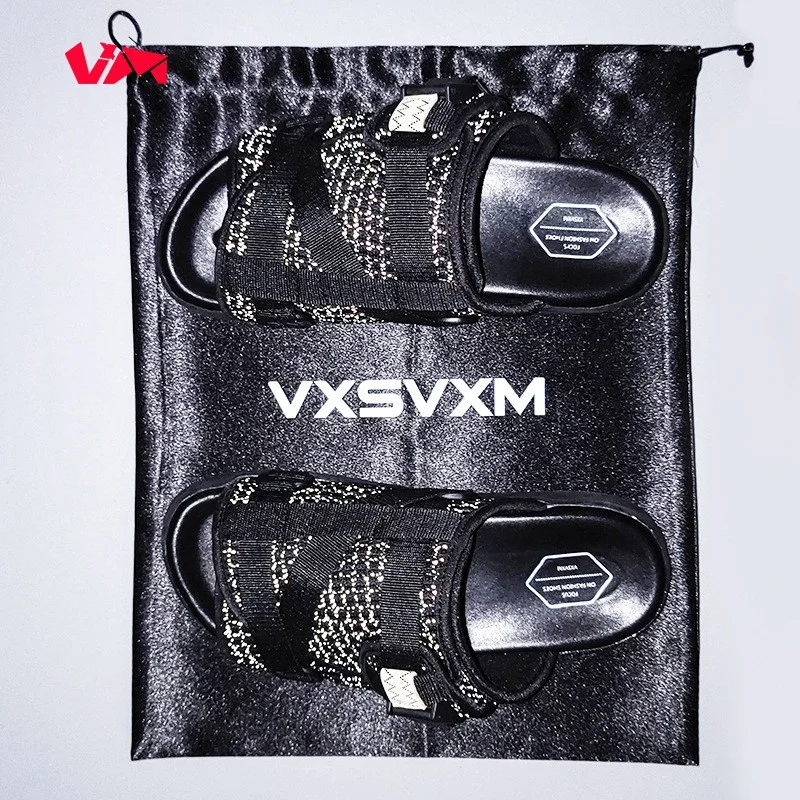 Reflective slippers Couple Men Canvas Slippers Male Summer Shoes Slides Slip-resistant Beach Slippers Flip Flops Sandals Plus