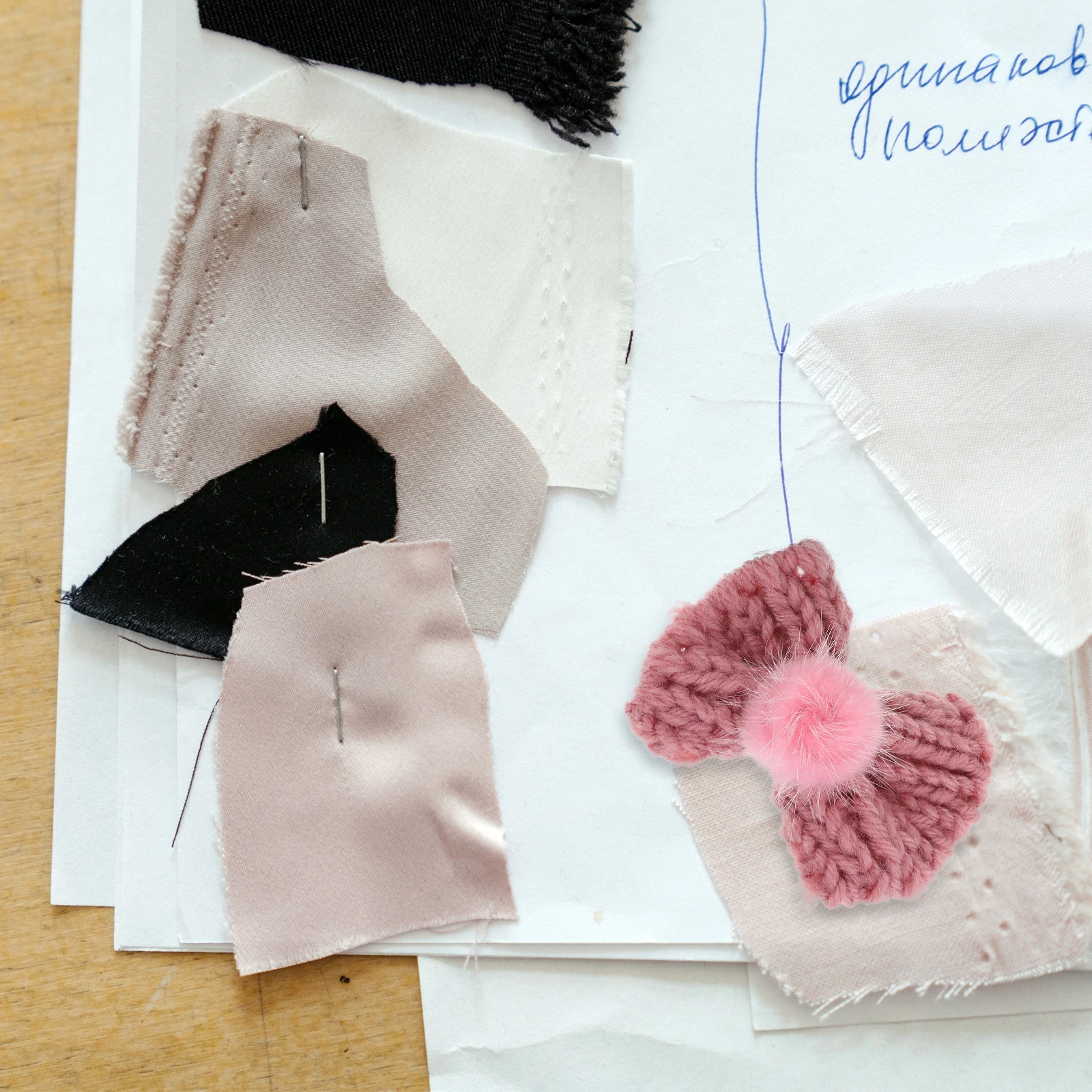

12pcs Hair Bow Crochet Hats Clothing Bowknot Knitted Girls Headdress DIY Decorative Bows Accessories High Quality Long Lasting