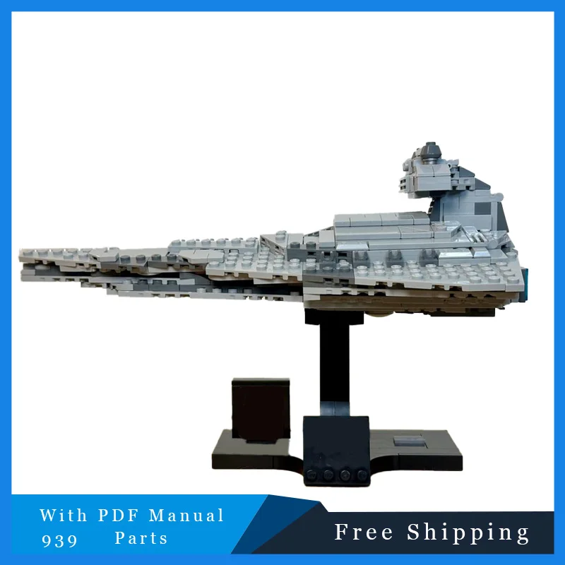 939 PCS MOC Star Battle Series Building Block Model Pesawat Luar Angkasa Sase Modular Mainan Edukasi Anak DIY Perakitan Hadiah Liburan