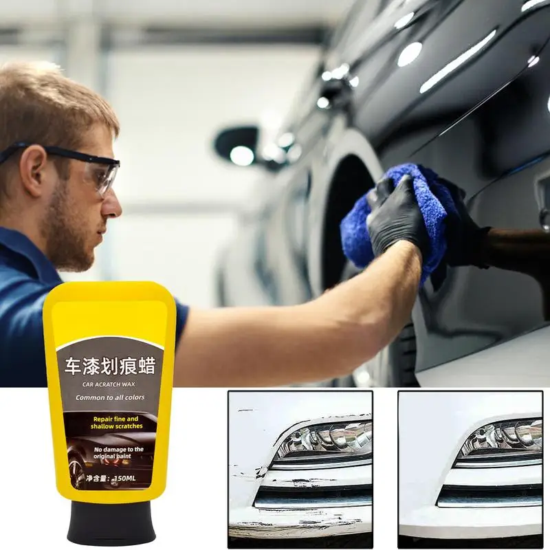 

Car Scratch Repair Wax 150ml Polish Repair Scratch Paste for Paint Car Body Deep Scratches Supplies for Minivan Caravan SUV