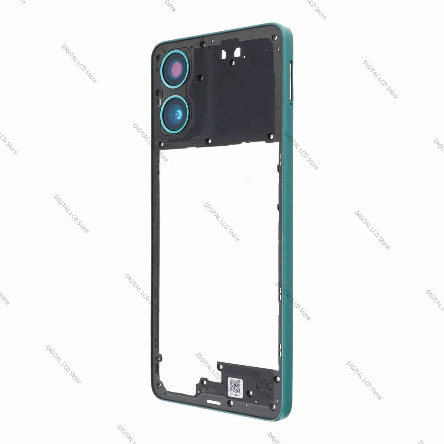 NEW For Motorola Moto G04 Back Cover Middle Frame Holder Housing Repair and Replacement for moto XT2423 Back Cover Middle Frame