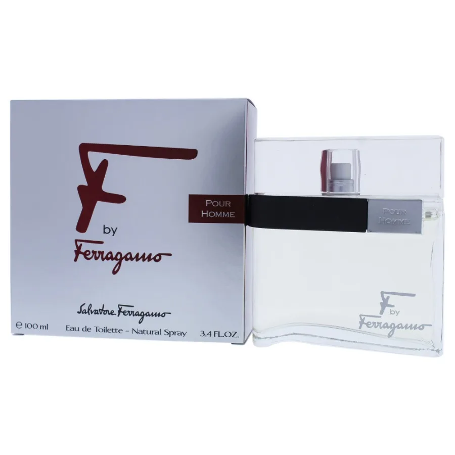 

F Pour Homme by Salvatore Ferragamo for Men 3.4 oz EDT Spray