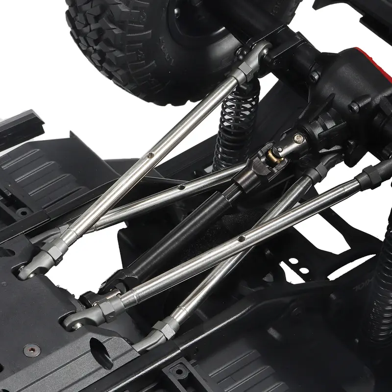 1Pcs Internal Spline Metal Drive Shaft Universal Joint Driveshaft for 1/10 RC Crawler TRX4 SCX10 Gladiator TF2 D90 YK4082 104311 - Image 6