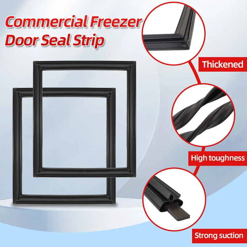 7m Anti-Deformation PVC Magnetic Seal Strip Universal Refrigerator Freezer Gasket Energy Saving Design