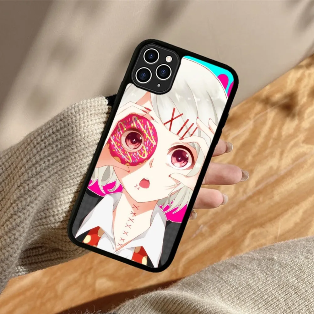 Juzo Suzuya Tokyo Ghouls Phone Case Silicone PC+TPU For Samsung S10 20 30 22 23 24 Plus Lite Ultra Cover