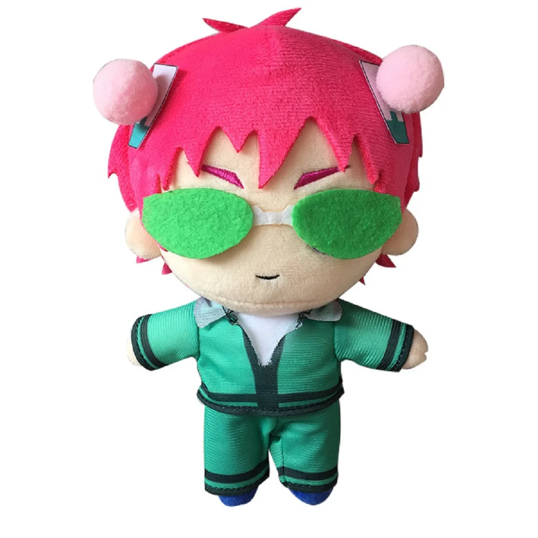 

Anime The Disastrous Life of Saiki K. Saiki Kusuo Cosplay Doll Plush Stuffed Cushion Throw Pillow Toy Boy Girl's Xmas Gift