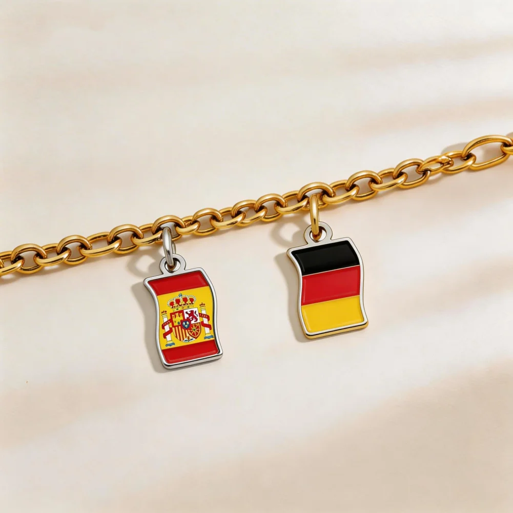 World Travel National Flag Bra - Men Accessories Bracelet ulasan dan harga