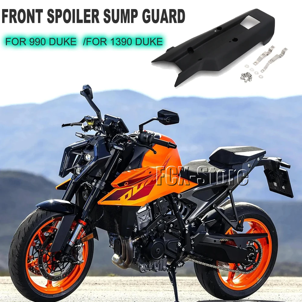 

New Motorcycle Accessories Front Spoiler Lower Bottom Oil Belly Pan Cover Fairing Cowl Fit For 990 Duke 2024- 1390 DUKE