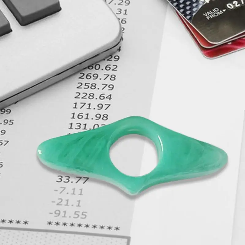 Abridor de livros e Bookmark Holder, Handcrafted Book Thumb Holder, Acessórios de leitura, Resina, Romance