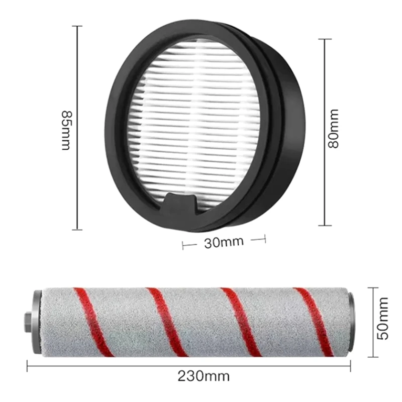 فرشاة دوارة لمكنسة Dreame الكهربائية ، عناصر التصفية ، الملحقات ، M12 ، M13