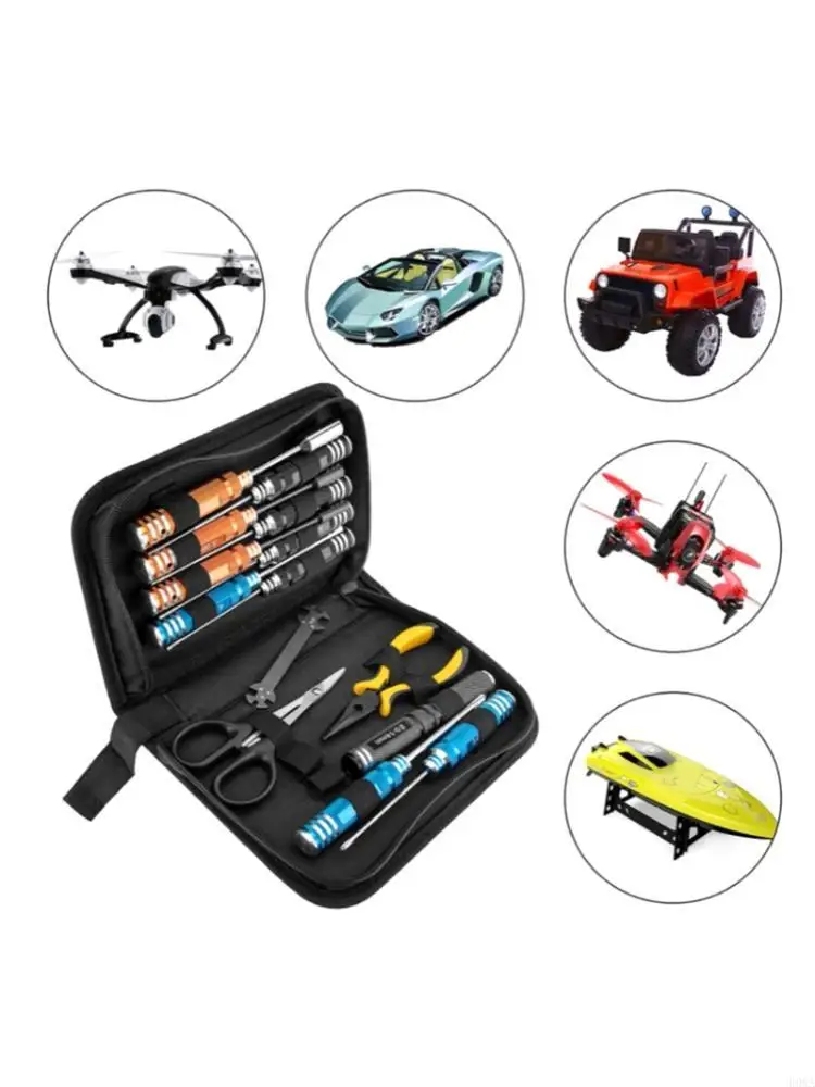 14 Piece Convenient Tool For Miniature Models And Small Electronics Repair